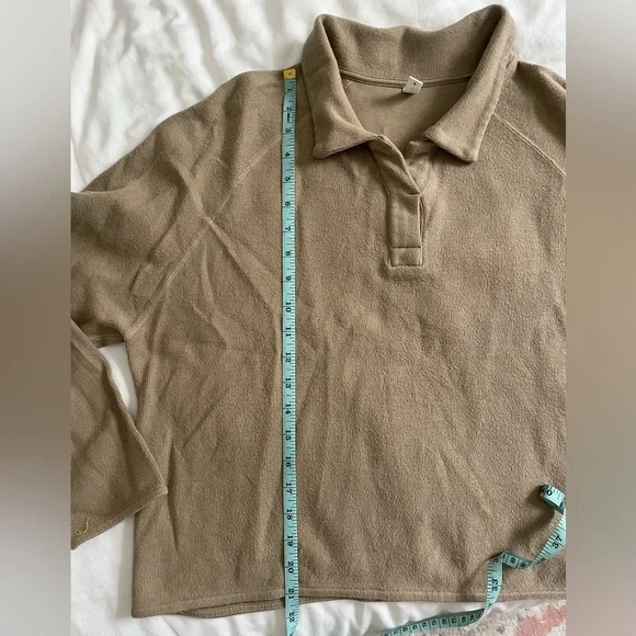 KOTN Women's Polo in Porcini Size L - Picture 6 of 7